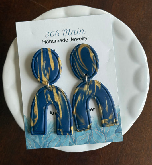 Little Mia - Blue & Gold