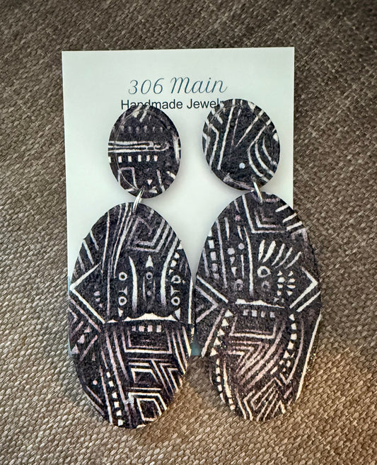 Tribal - Black & White (4in)