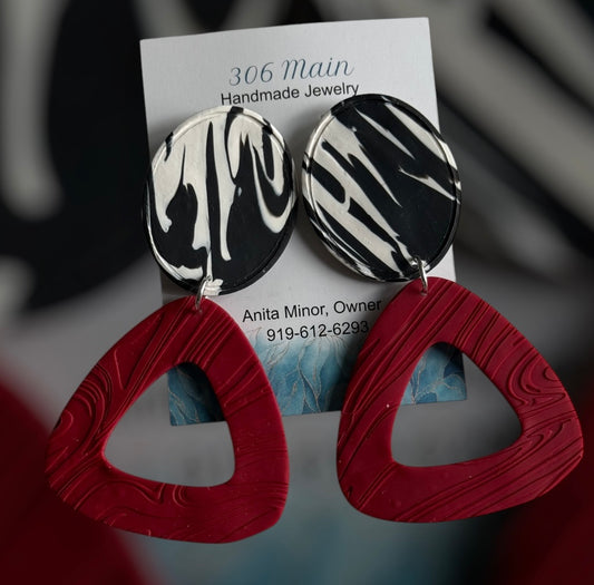 That Girl - Red, Black & White