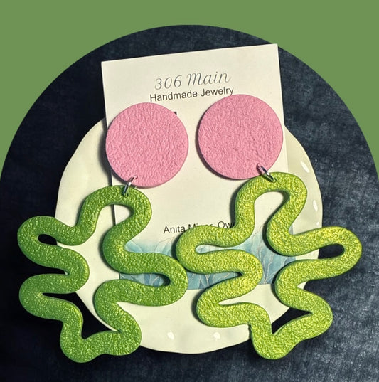 Dayna - Pink & Green