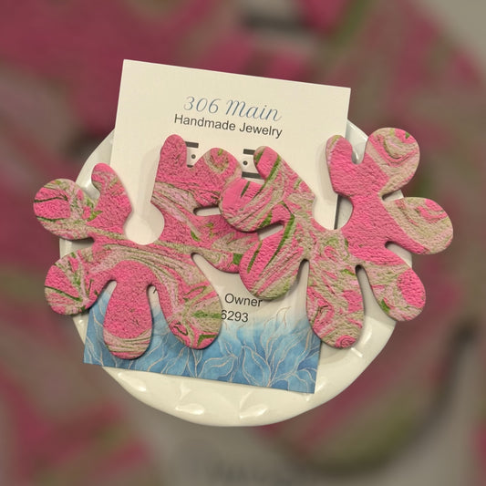 Anita - Pink & Green