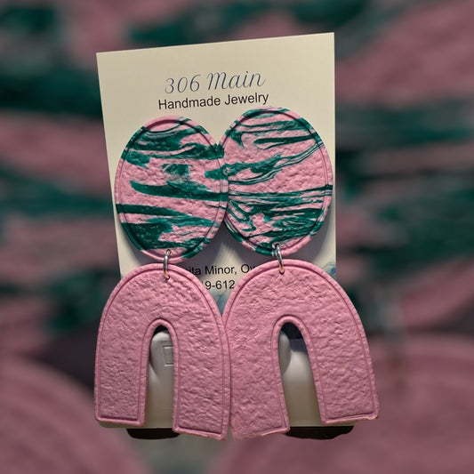Mia - Pink & Green