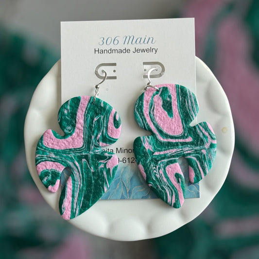 Sharon - Pink & Green